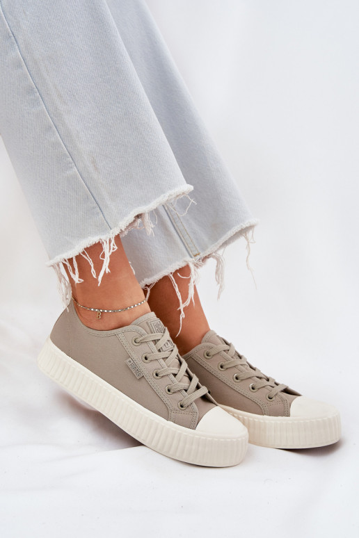  Freizeitschuhe mit einer Plattform Big Star RR274779 graue Farbe