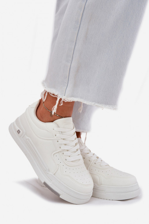 Niedrig Sneakers Stilvollllschuhe Feminin Big Star RR274A310 HI-POLY SYSTEM Zueiße Farbe