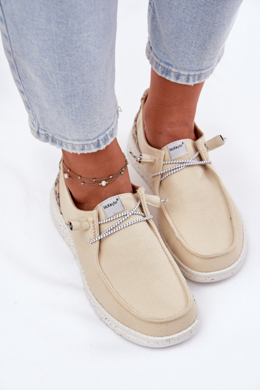  Schuhe Feminin McKeylor 96116 Beige