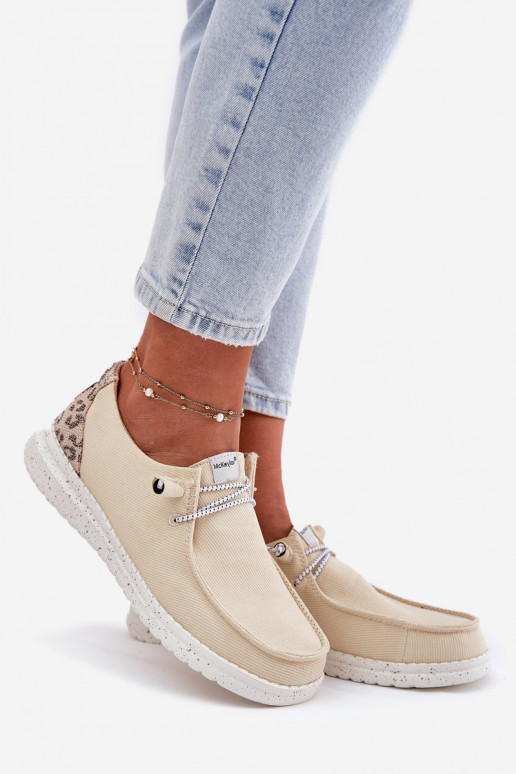   Schuhe Feminin McKeylor 96116 Beige