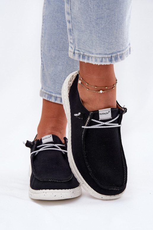   Schuhe Feminin McKeylor 96116 schZuarze Farbe