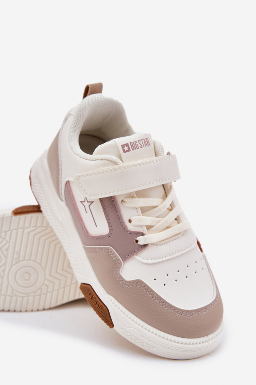  Sneakers Stilvollllschuhe Kindisch Big Star RR374055 Beige