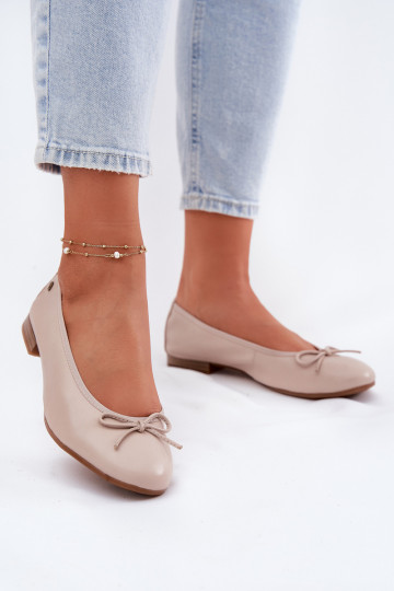 Ballerinas Feminin Es mussciejka P6800-04 Beige 2