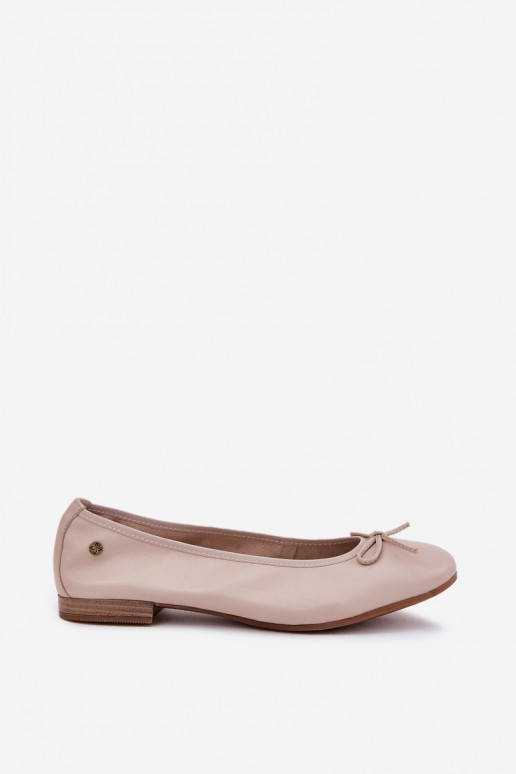 Ballerinas Feminin Es mussciejka P6800-04 Beige