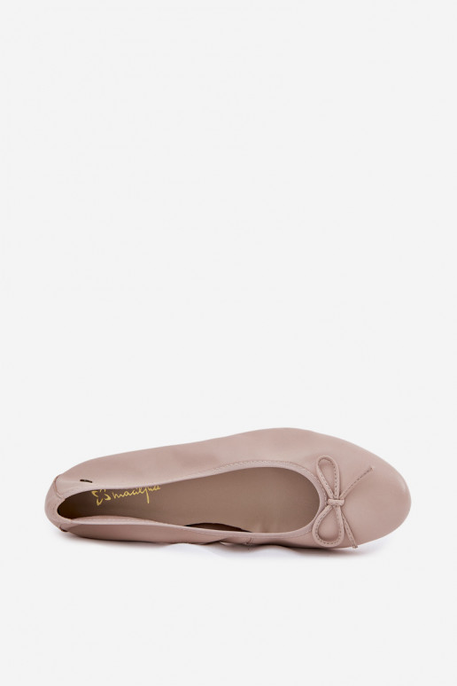 Ballerinas Feminin Es mussciejka P6800-04 Beige