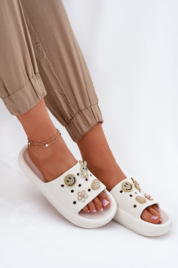 Damenhausschuhe Leichte Hausschuhe Z Przypinkami Vinceza 76055 Zueiße Farbe