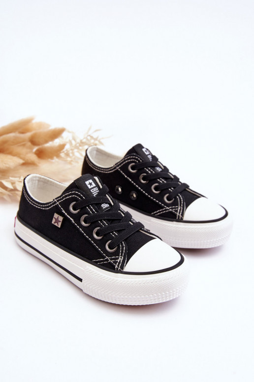 Klassische Freizeitschuhe für Kinder Big Star DD374163 in der Farbe Schwarz Klassische Freizeitschuhe für Kinder Big Star DD374163 in der Farbe Schwarz