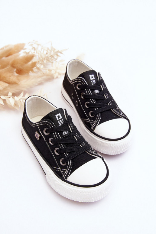 Klassische Freizeitschuhe für Kinder Big Star DD374163 in der Farbe Schwarz Klassische Freizeitschuhe für Kinder Big Star DD374163 in der Farbe Schwarz