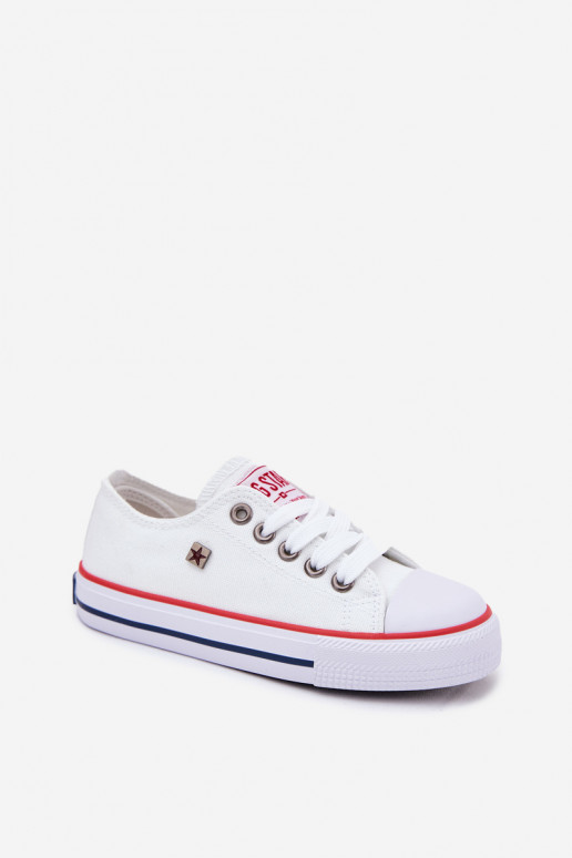 Kinder-Freizeitschuhe, klassisches Modell, Big Star DD374160, weiße Farbe Kinder-Freizeitschuhe, klassisches Modell, Big Star DD374160, weiße Farbe