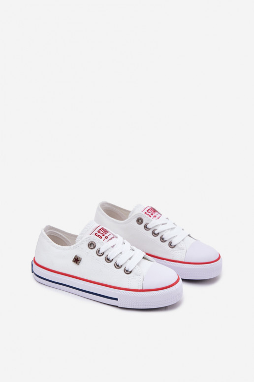 Kinder-Freizeitschuhe, klassisches Modell, Big Star DD374160, weiße Farbe Kinder-Freizeitschuhe, klassisches Modell, Big Star DD374160, weiße Farbe