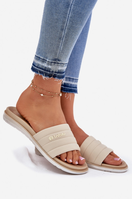 Damenhausschuhe Inblu SF000003 Beige Damenhausschuhe Inblu SF000003 Beige