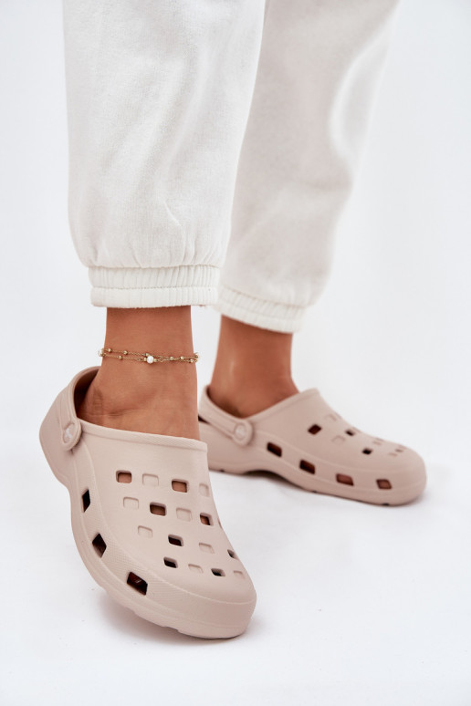 Damenhausschuhe Leichte Hausschuhe LEMIGO 806 Beige