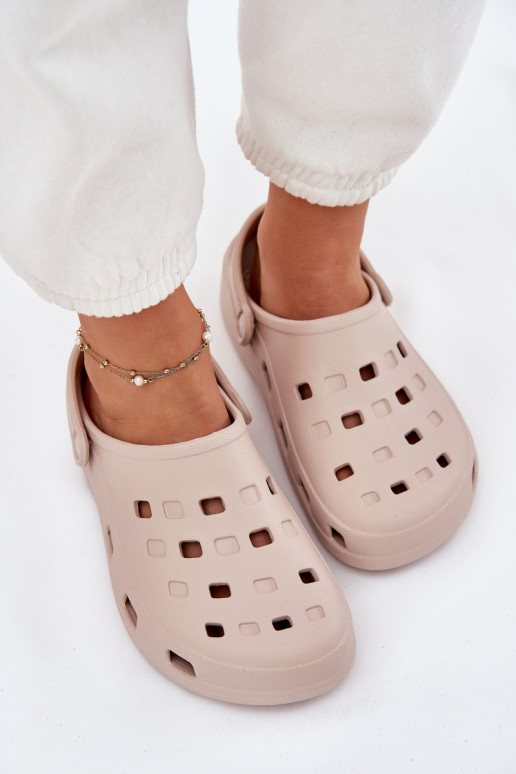 Damenhausschuhe Leichte Hausschuhe LEMIGO 806 Beige