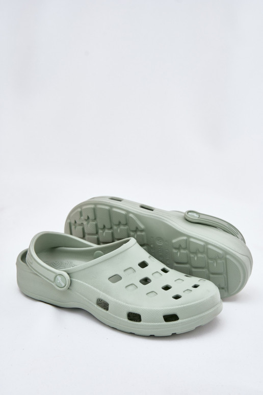 Damenhausschuhe Leichte Hausschuhe LEMIGO 806 Mintfarbe