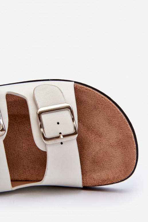 Damenhausschuhe mit Schnallen Zueiße Farbe Oliena