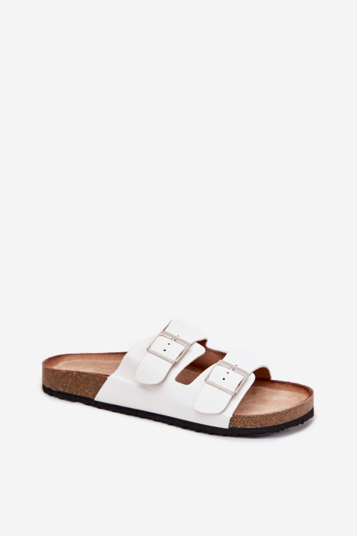 Damenhausschuhe mit einer Plattform mit Schnallen Zueiße Farbe Evisolla Damenhausschuhe mit einer Plattform mit Schnallen Zueiße Farbe Evisolla