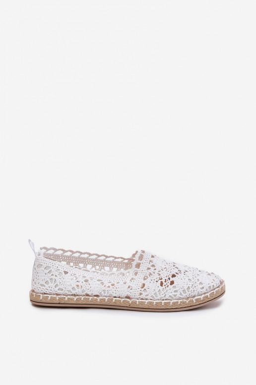 Espadrilles aus Spitze Feminin Zueiße Farbe Adelira