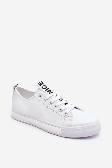 Klassische Sneaker-Stilvolllle Zueiße Farbe Ville