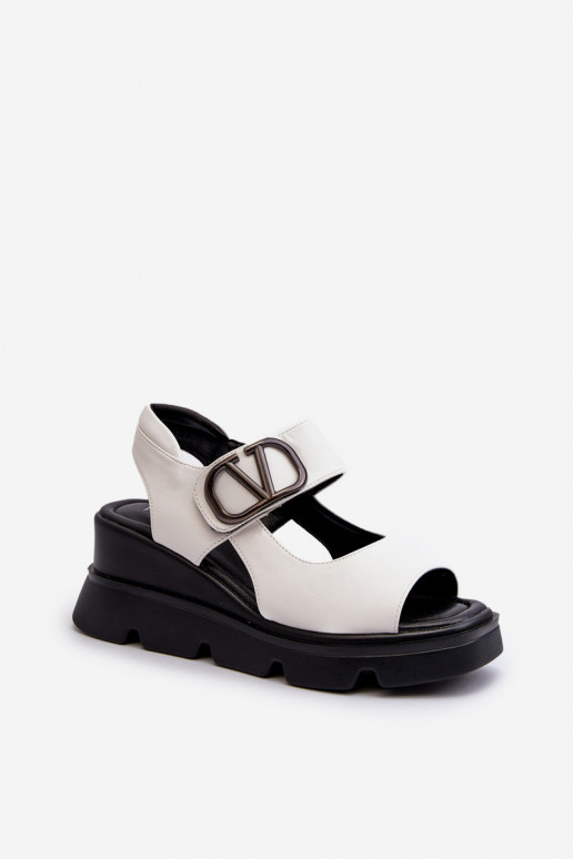 Damensandalen Auf einem Keil und Plattform aus Öko-Leder Zueiße Farbe Triaola Damensandalen Auf einem Keil und Plattform aus Öko-Leder Zueiße Farbe Triaola