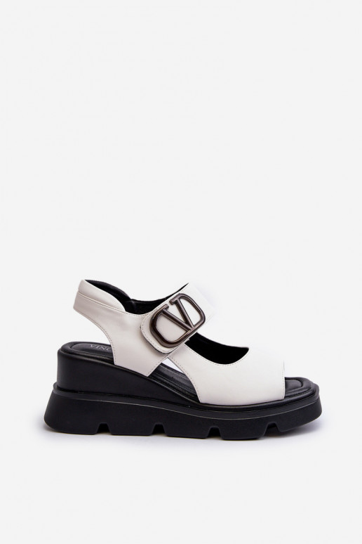 Damensandalen Auf einem Keil und Plattform aus Öko-Leder Zueiße Farbe Triaola Damensandalen Auf einem Keil und Plattform aus Öko-Leder Zueiße Farbe Triaola