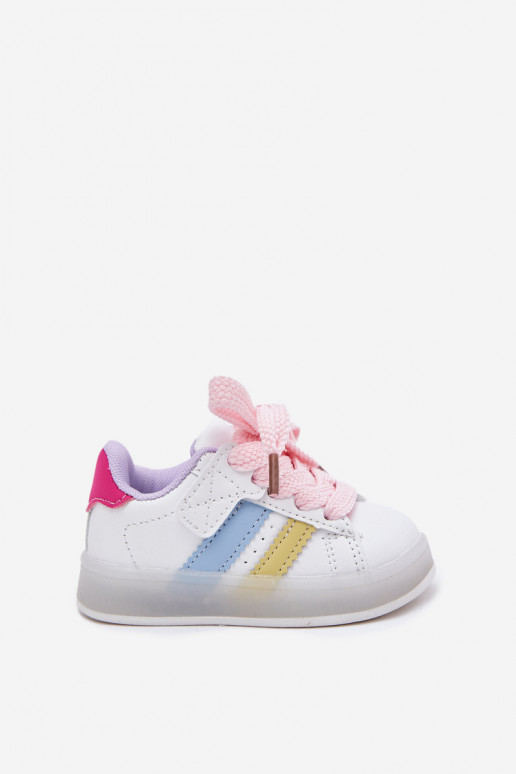 Turnschuhe Sneakers Stilvollllschuhe Kindisch mit leuchtender Sohle INeiß-pinke Farbe Arielle Turnschuhe Sneakers Stilvollllschuhe Kindisch mit leuchtender Sohle INeiß-pinke Farbe Arielle