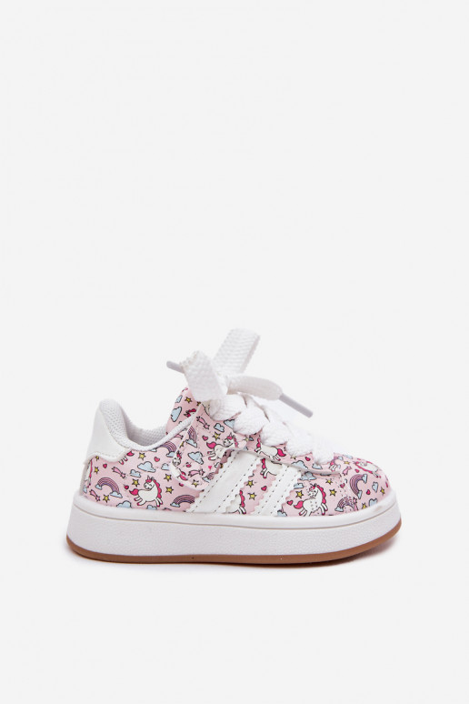 Turnschuhe Kindisch Mit einem Thema Jednorożca pinke Farbe Ilana