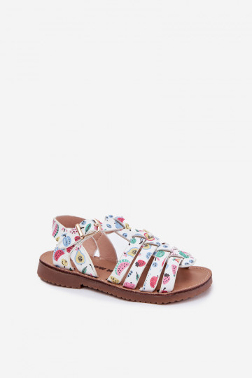 Sandalen Kindisch Kindisch aus Öko-Leder OZuoce Verschiedene Farben Es mussriana 2