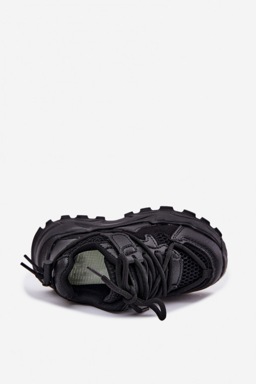 Turnschuhe Sneakers Stilvollllschuhe Kindisch schZuarze Farbe Tilvianea