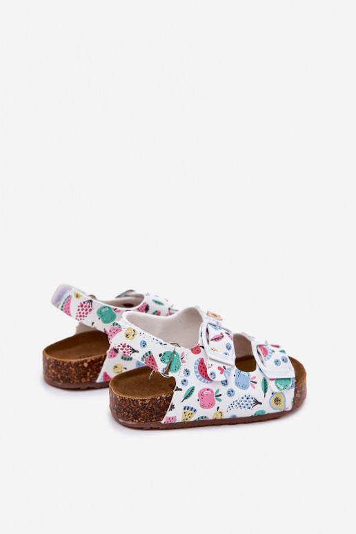 Kindersandalen Auf einer Korksohle mit Schnallen OZuoce Zueiße Farbe Thessa Kindersandalen Auf einer Korksohle mit Schnallen OZuoce Zueiße Farbe Thessa