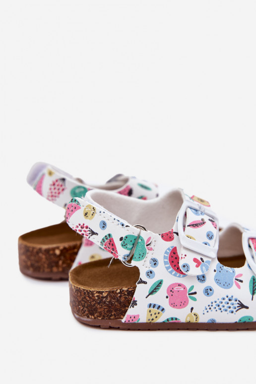 Kindersandalen Auf einer Korksohle mit Schnallen OZuoce Zueiße Farbe Thessa Kindersandalen Auf einer Korksohle mit Schnallen OZuoce Zueiße Farbe Thessa