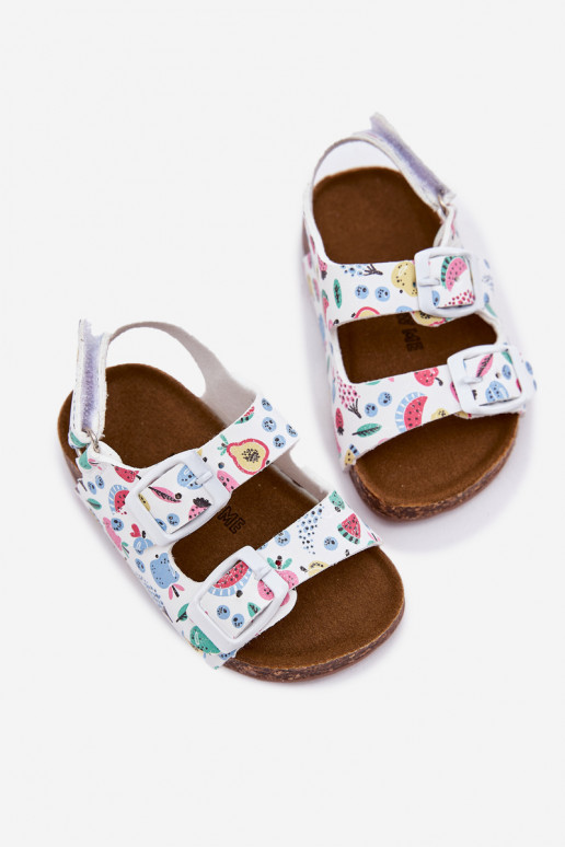 Kindersandalen Auf einer Korksohle mit Schnallen OZuoce Zueiße Farbe Thessa Kindersandalen Auf einer Korksohle mit Schnallen OZuoce Zueiße Farbe Thessa