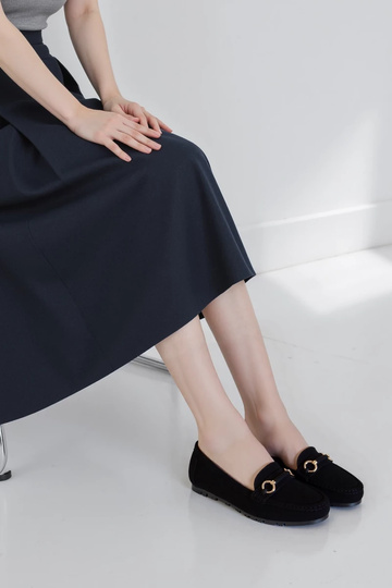 Mokassins Elegante schwarz 2