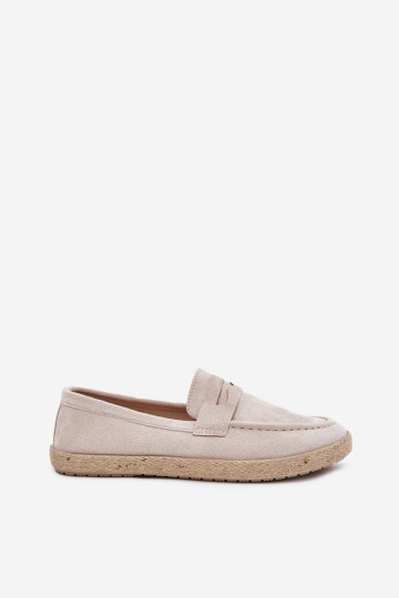 Mokassins Männlich Mit Zopf Beige Fiamar 2