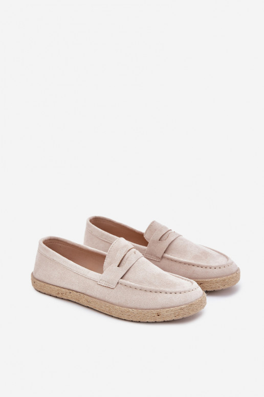 Mokassins Männlich Mit Zopf Beige Fiamar Mokassins Männlich Mit Zopf Beige Fiamar