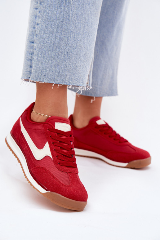 Turnschuhe Sneakers Stilvollllschuhe Feminin rote Farbe Zerina Turnschuhe Sneakers Stilvollllschuhe Feminin rote Farbe Zerina