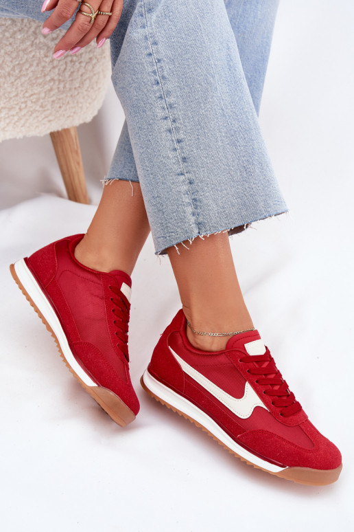 Turnschuhe Sneakers Stilvollllschuhe Feminin rote Farbe Zerina Turnschuhe Sneakers Stilvollllschuhe Feminin rote Farbe Zerina