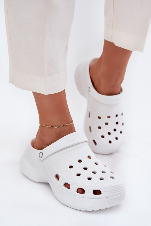 Leichte Hausschuhe Damenhausschuhe mit modischer Es mussssivsohle Big Star RR274A119 Zueiße Farbe