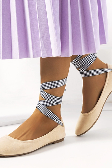 Rosa Schuhe mit Schleife, „Acro"
