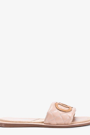 Sandfarbene Damensandalen, „Ypsy"