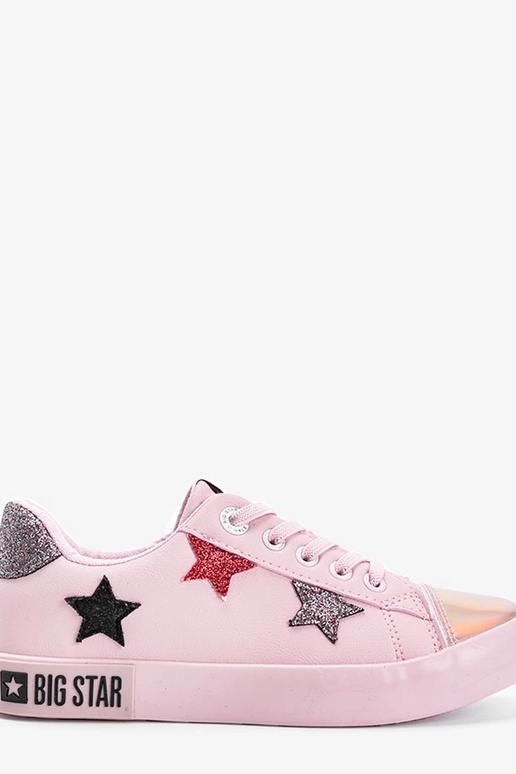 Rosa Kinderfreizeitschuhe, „Big Star"