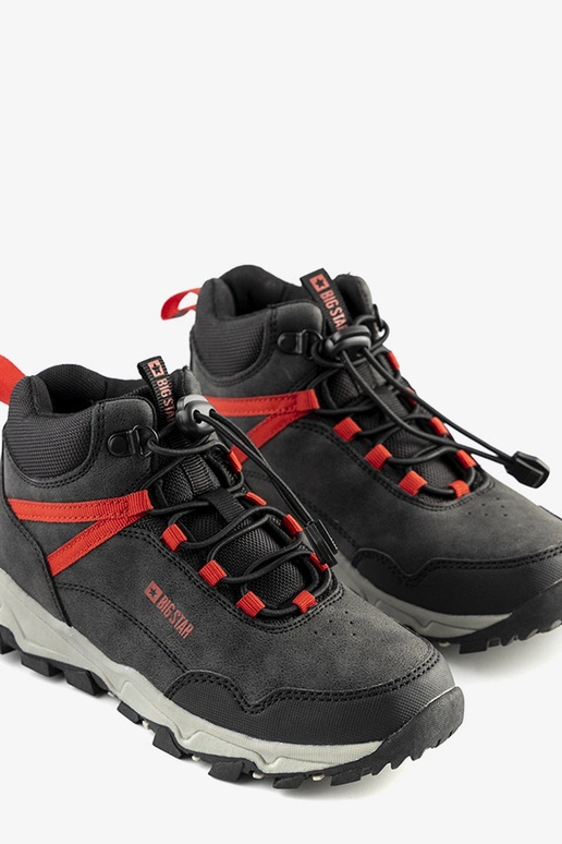 BIG STAR Schwarze Kinder-Trekkingschuhe