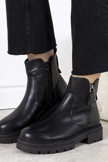 Schwarze Damenstiefeletten,...