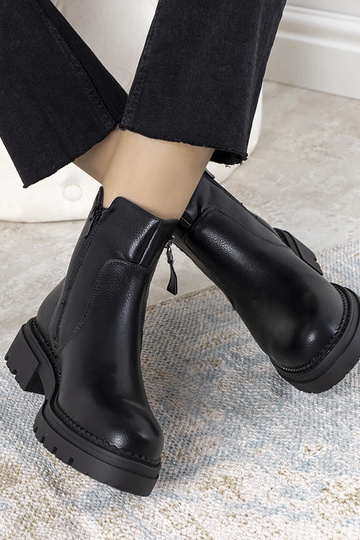Schwarze Damenstiefeletten,... 2