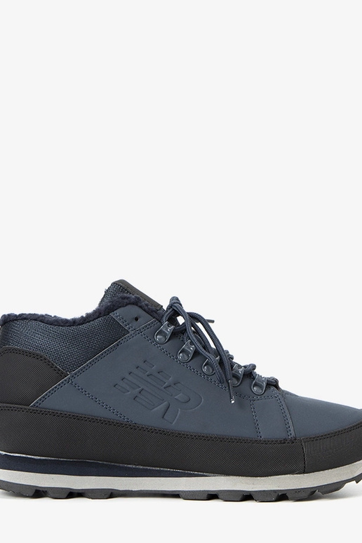 Dunkelblaue Winter-Herrenstiefel,...