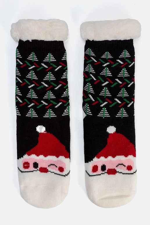 Schwarze isolierte Socken mit... Schwarze isolierte Socken mit...