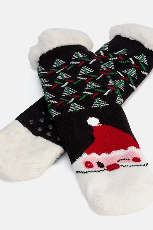 Schwarze isolierte Socken mit... Schwarze isolierte Socken mit...