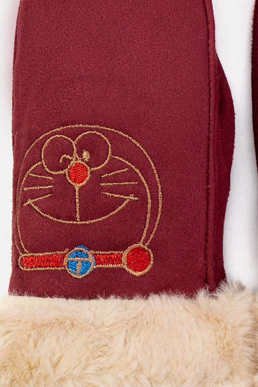 Burgunderrote Kitty Kinderhandschuhe Burgunderrote Kitty Kinderhandschuhe