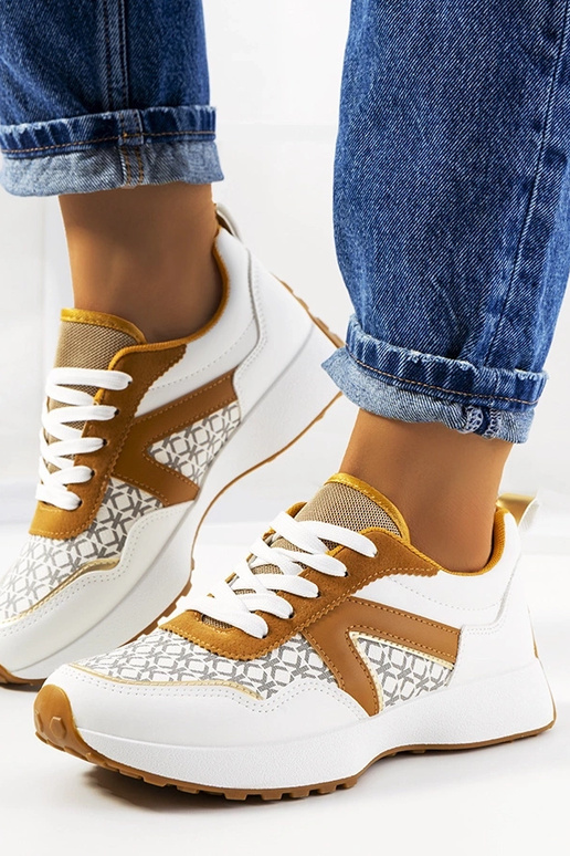 Weiße Damen Sportschuhe, „Isham"