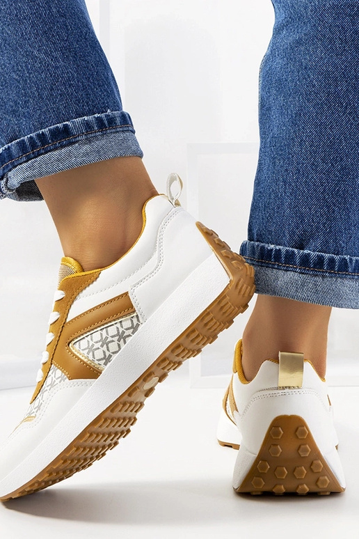 Weiße Damen Sportschuhe, „Isham"