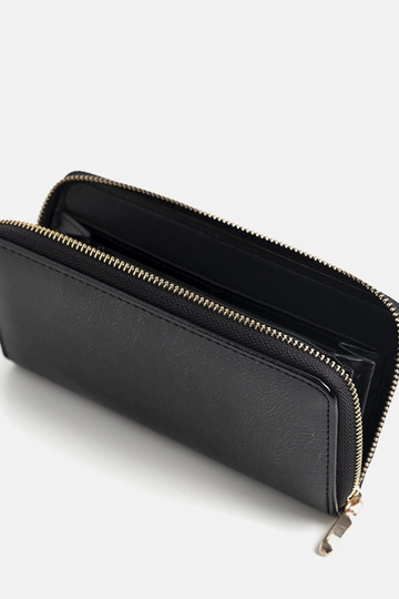 Starks – Geldbörse in Schwarz-Metallic 2